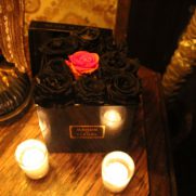 Maison des Fleurs black roses for Halloween decor