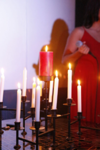quinceañera candle lighting