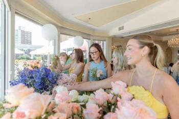 Bridal Shower Floral Bar