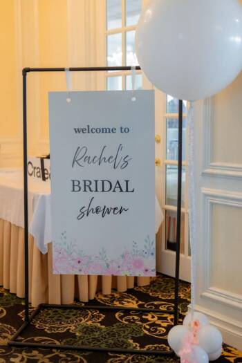 Bridal Shower Welcome Sign