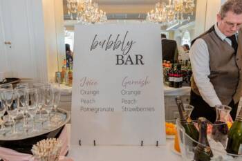 Bridal Shower Bubbly Bar